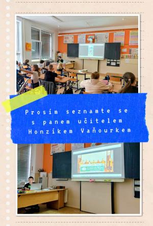 Honzík si vyzkouel roli učitele